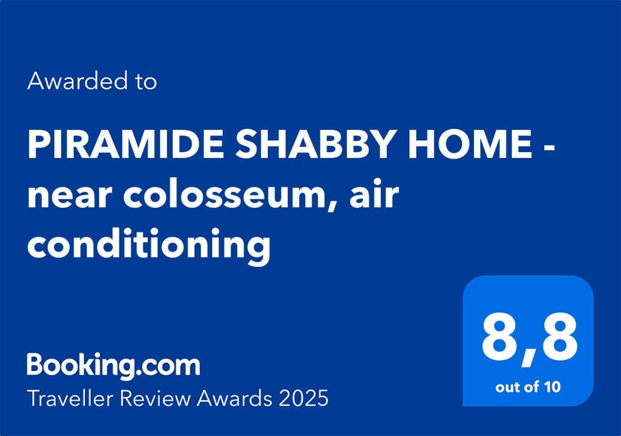 Piramide Shabby By Casa E Lode - Colosseum, Air Conditioning Rom Eksteriør billede